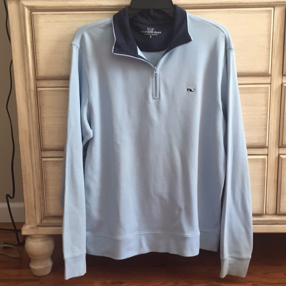 Vineyard Vines quarter zip 100% cotton